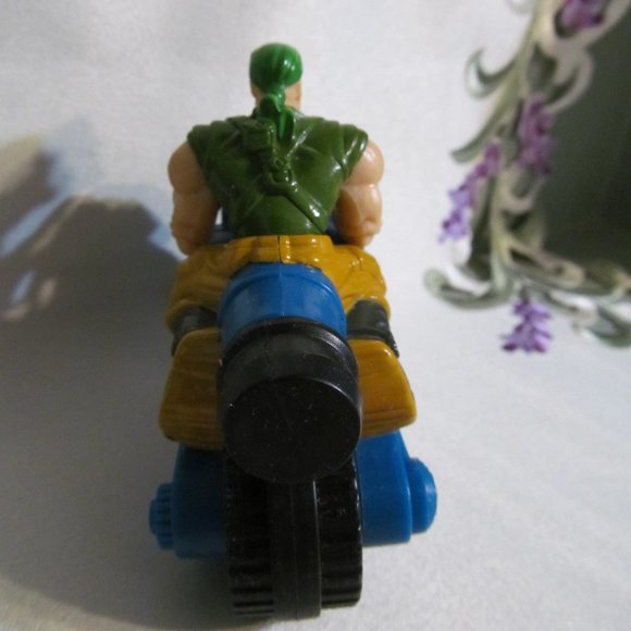 Vintage 1998 Burger King Club Small Soldiers Rip Roarin’ Kip Killigan Motorcycle - Picture 7 of 13